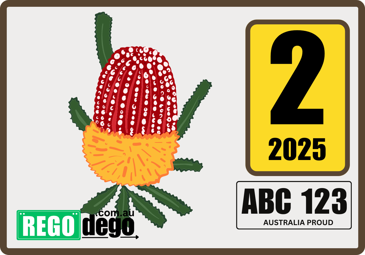 Banksia - REGO Reminder Sticker