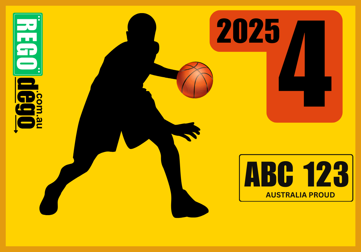 Basketball - REGO Reminder Sticker