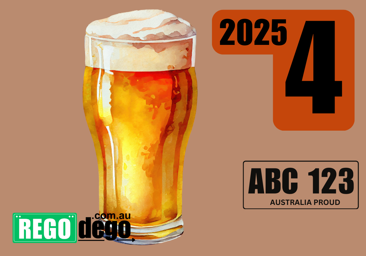 Beer - REGO Reminder Sticker