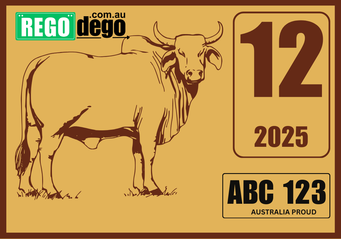 Brahman - REGO Reminder Sticker