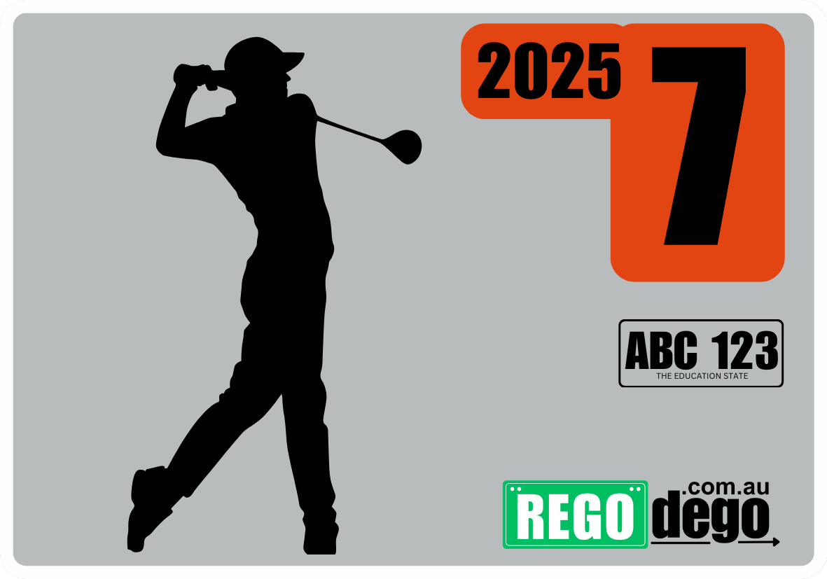 Golf- REGO Reminder Sticker