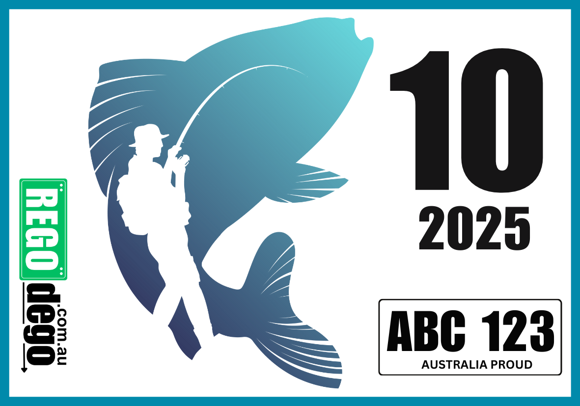 Fishing - REGO Reminder Sticker