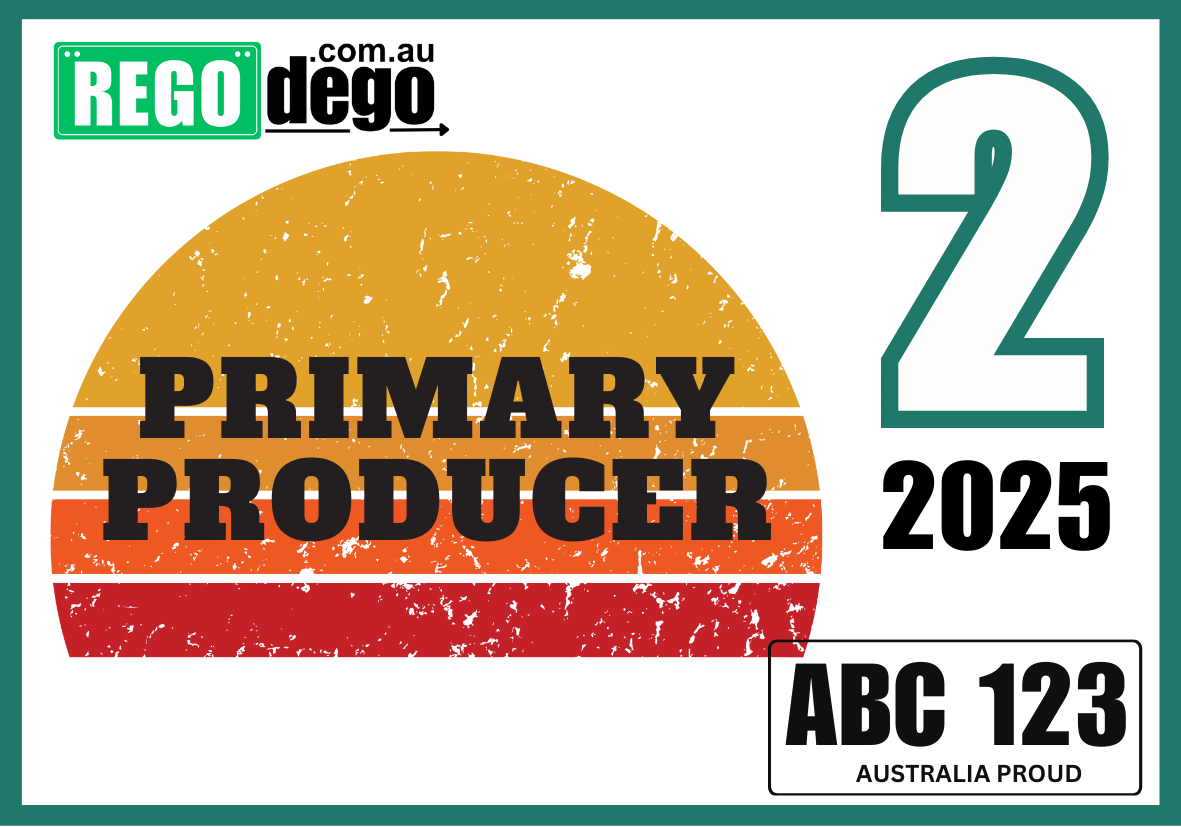 Primary producer - REGO Reminder Sticker