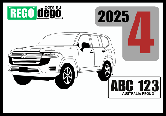300 Series -REGO Reminder Sticker
