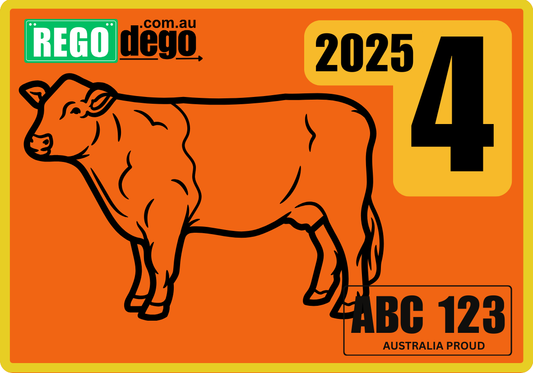 Beef - REGO Reminder Sticker