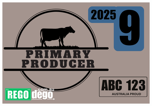 Primary producer - REGO Reminder Sticker