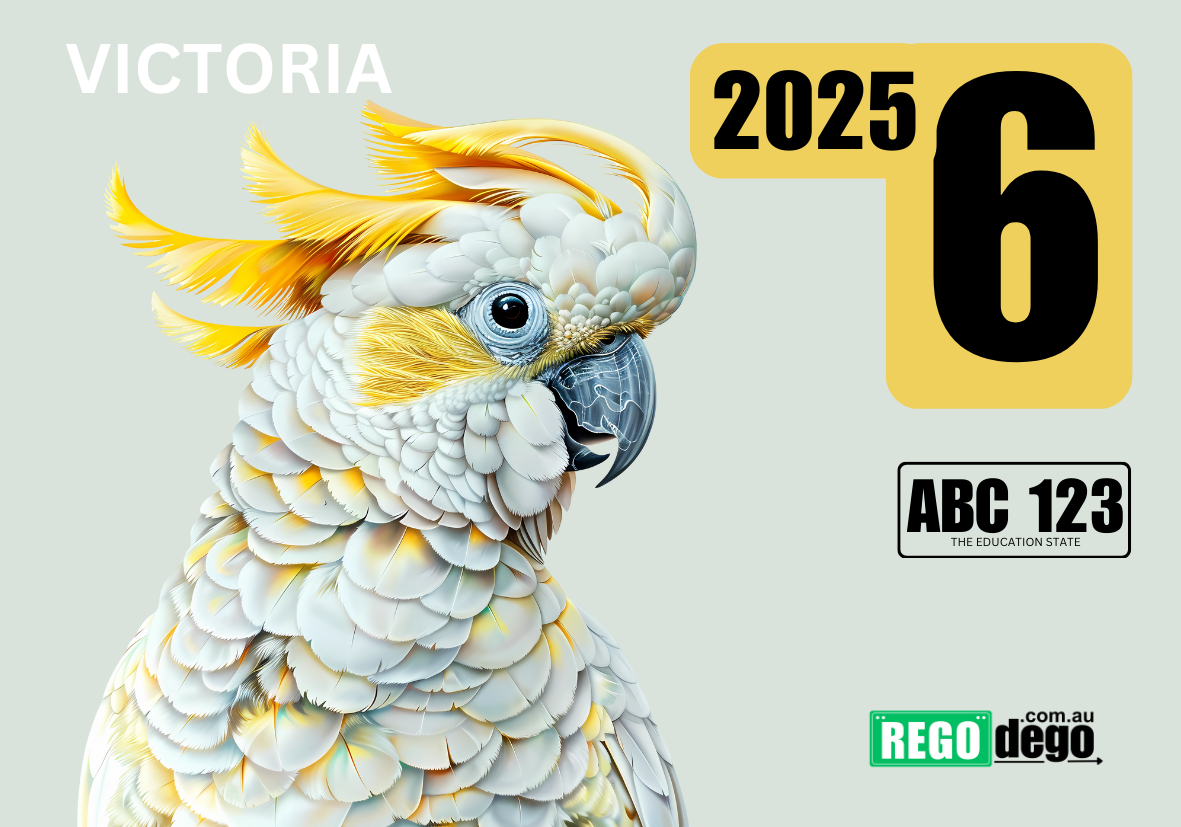 Cocky  - REGO Reminder Sticker