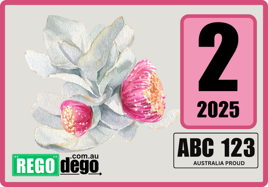 Rose of the west - REGO Reminder Sticker
