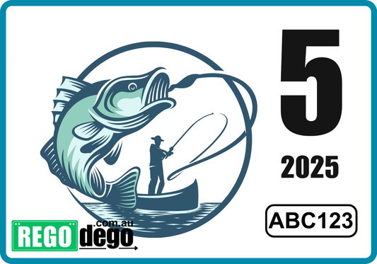 Fishing - REGO Reminder Sticker