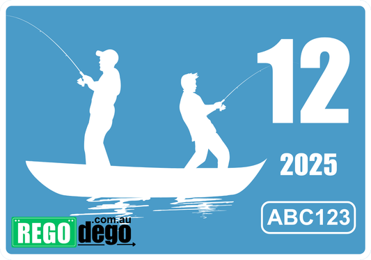 Fishing - REGO Reminder Sticker