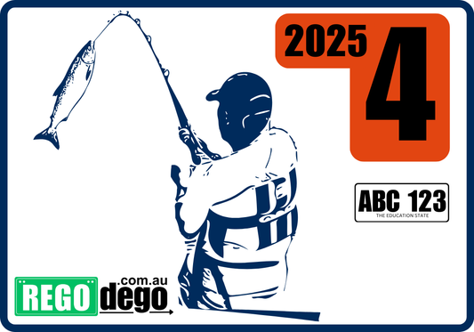 Fishing - REGO Reminder Sticker