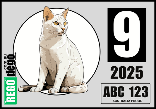 Khao manee CAT - REGO Reminder Sticker