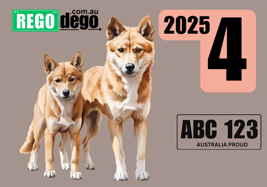 Dingoes - REGO Reminder Sticker