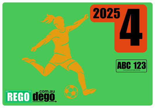 Soccer - REGO Reminder Sticker