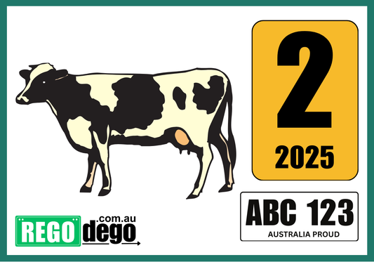 Dairy farmer - REGO Reminder Sticker