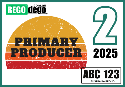 Primary producer - REGO Reminder Sticker